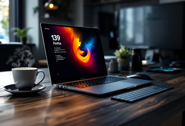Screenshot di Firefox 139 con nuove funzionalità