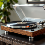 Giradischi vintage Bang & Olufsen Beogram 3000c in legno