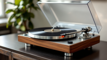 Giradischi vintage Bang & Olufsen Beogram 3000c in legno