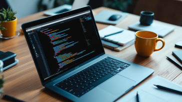 Immagine di GitHub Copilot che assiste nella programmazione