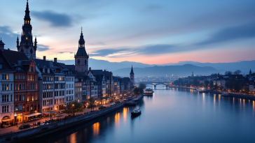 Immagine dell'Eurovision Song Contest 2025 con bandiere