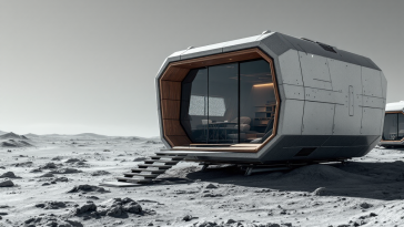 Progetto habitat lunare di Valentina Sumini