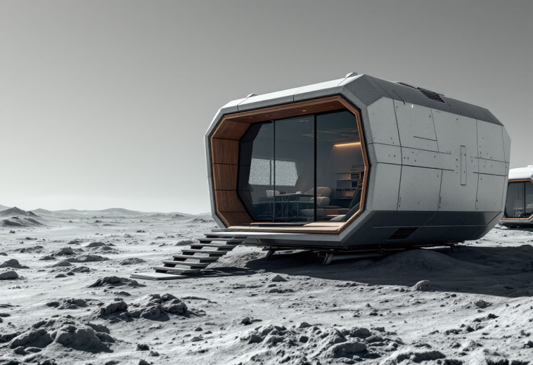 Progetto habitat lunare di Valentina Sumini