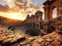Scena epica del film Il Gladiatore con Russell Crowe