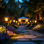 Esempi di illuminazione da giardino per esterni