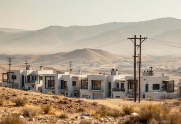 Mappa delle nuove colonie approvate in Cisgiordania da Israele