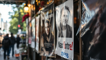 Julian Assange in protesta al Festival di Cannes 2025