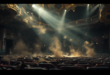 Un'immagine evocativa del melodramma 'The History of Sound'