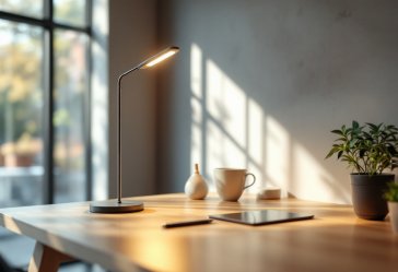 Lampada USB elegante e funzionale per ogni ambiente