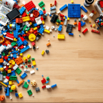 Immagine di LegoGPT che utilizza mattoncini Lego