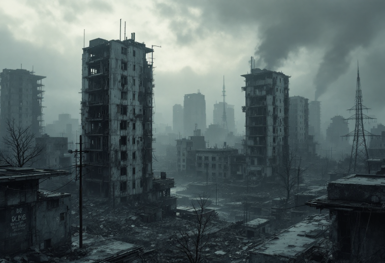 Copertina del libro MM84 che esplora temi distopici