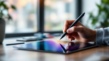 Tablet con penna per creatività e produttività nel 2025