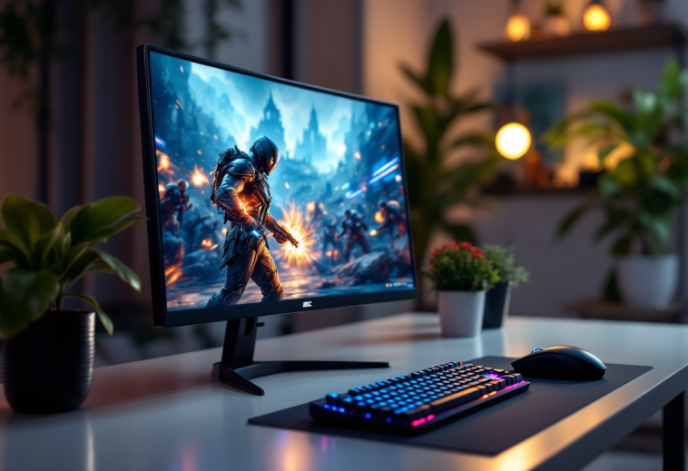 Monitor AOC 24G4XED con prestazioni elevate per il gaming