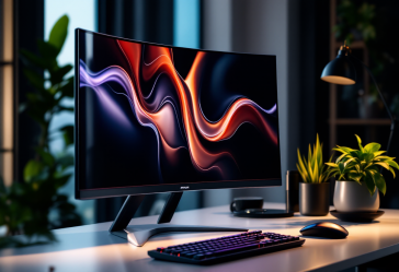 Monitor curvo Samsung da 32 pollici in promozione