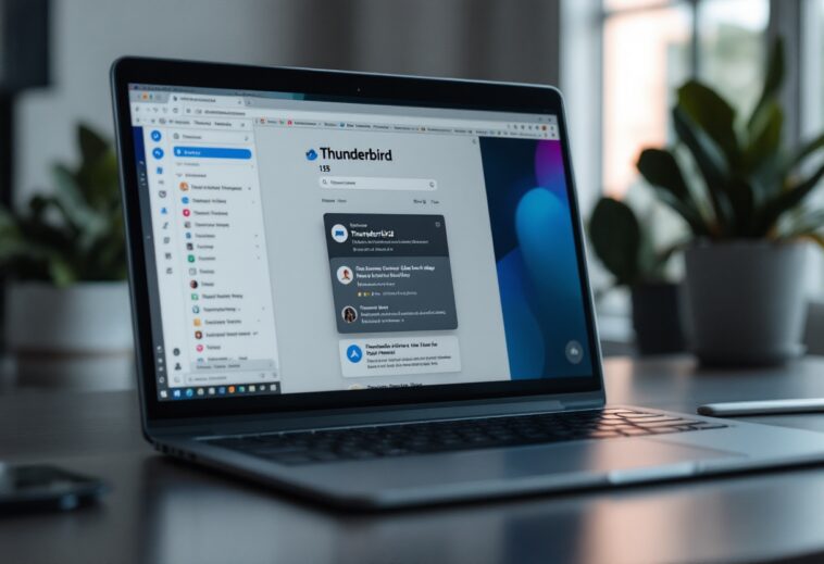 Screenshot delle nuove funzionalità di Thunderbird 138
