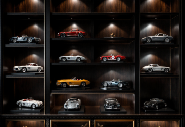 Collezione Brick Shop con auto Hot Wheels di Mattel