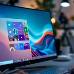 Screenshot del nuovo menu Start di Windows 11 con funzionalità AI