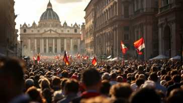 Parata del 2 giugno a Roma con bandiere e soldati