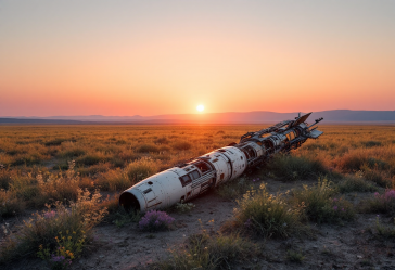 Immagine del rientro della sonda Kosmos 482