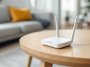 Router 4G-LTE portatile in uso per connessione internet