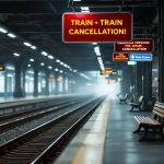 Manifestazione per lo sciopero dei treni del 6 maggio