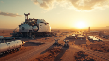 Immagine di Starbase, la nuova città di SpaceX in Texas