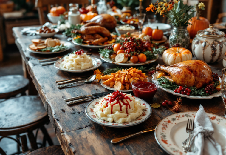 Eli Roth in una scena del film Thanksgiving con elementi horror