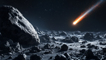 Immagine della missione Tianwen 2 verso l'asteroide 2016HO3