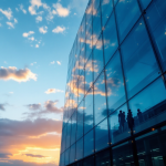 Logo di TikTok con simbolo dell'Unione Europea e multa