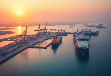 Donald Trump durante il suo viaggio nel Golfo Persico