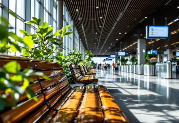 Cane e gatto pronti per un viaggio in aereo