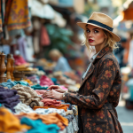 Immagine del Vogue Vintage Market con abiti vintage