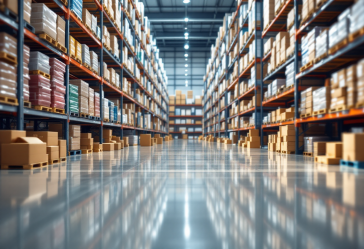 Robot Vulcan di Amazon che ottimizza la logistica