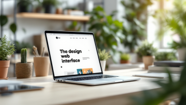 Immagine di un sito web creato senza codice con Hostinger