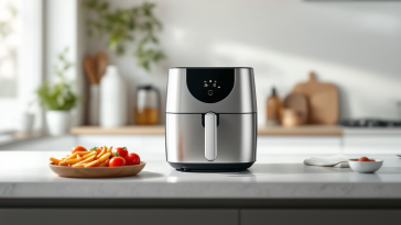 Friggitrice ad aria con piatti sani e gustosi