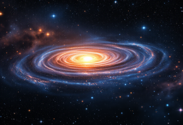 Immagine della galassia più antica osservata dal telescopio James Webb