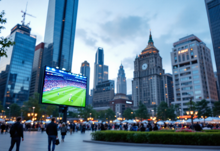 Immagine che illustra come usare una VPN per eventi sportivi