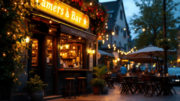 Un'immagine evocativa del baracchino in animazione