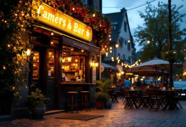 Un'immagine evocativa del baracchino in animazione