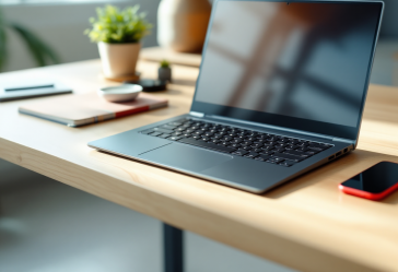 Lenovo IdeaPad 5 2 in 1 in uso con design elegante