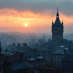 Pablo Larraín durante la presentazione della miniserie horror