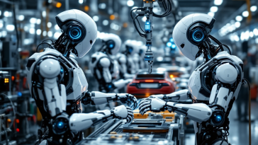 Robot umanoidi che interagiscono con veicoli moderni