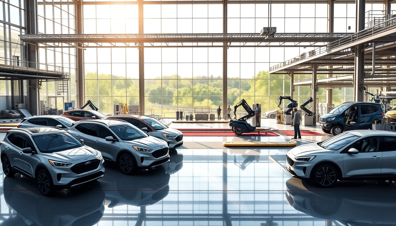 Ford investe nel futuro sostenibile con veicoli elettrici a Colonia