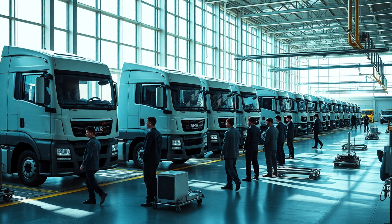 MAN avvia la produzione di camion elettrici per un futuro sostenibile entro il 2025