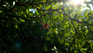 scopri il segreto letale del ragno uloborus plumipes 1750256184