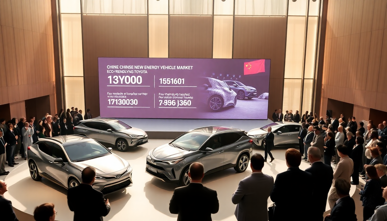 Toyota lancia innovazioni nel mercato cinese dei veicoli elettrici per un futuro sostenibile