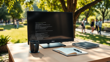 msi pro mp161 e2u il monitor portatile che rivoluzionera il tuo lavoro 1752540918