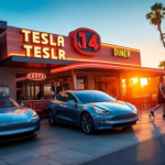 scopri il tesla diner il nuovo tempio della gastronomia e della tecnologia a los angeles 1752678028