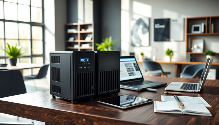 asustor lancia nas di ultima generazione per aziende python 1754686447