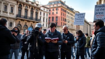 aumento della violenza contro i giornalisti in italia episodi recenti e impatti sulla liberta di stampa 1760695335
